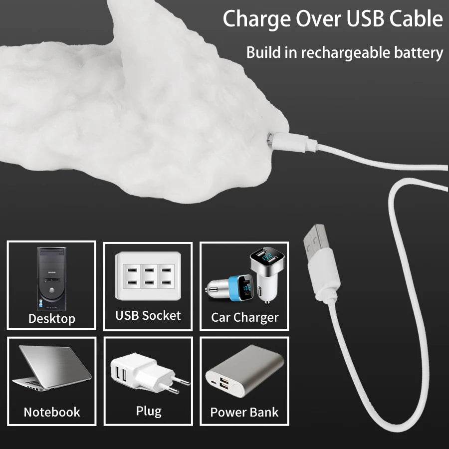 Lampe LED 3D Dragon de Feu et de Glace – Décoration de Chambre Mythique Rechargeable