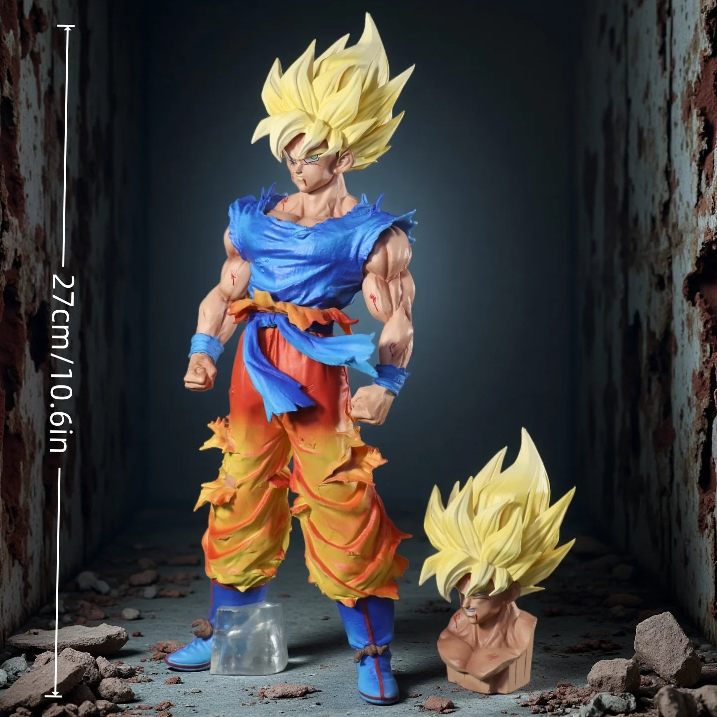 DBZ Super Saiyan Son Goku 27cm Collectible Figure – Rare Anime Display Model Toy for Fans