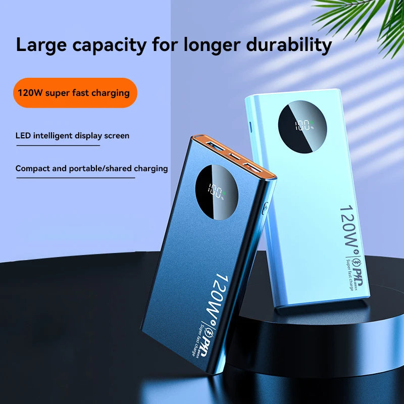 Batterie externe haute capacité Xiaomi 120 W 50 000 mAh – Charge ultra-rapide pour tous les appareils