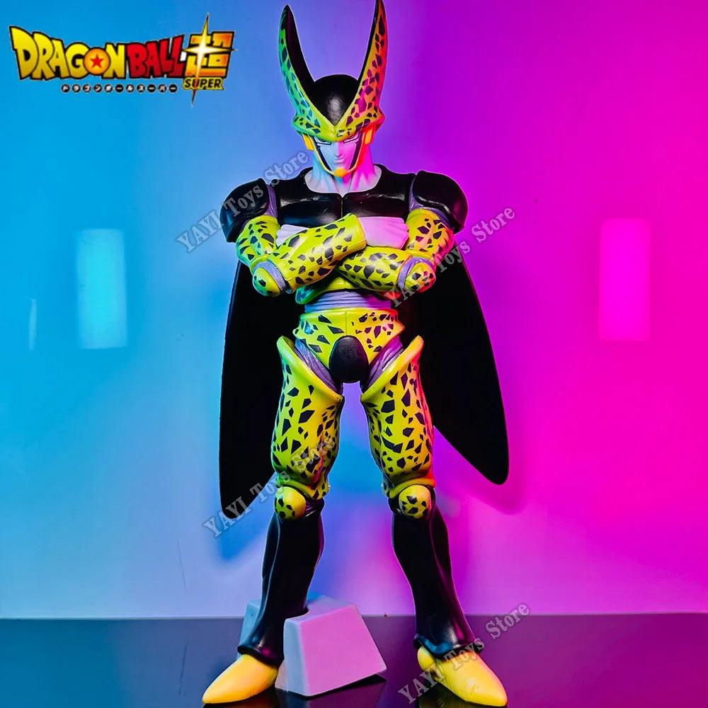 30cm Dragon Ball Anime Figure Perfect Cell Large Action Figure PVC Statue Doll Collection Model Toys For Children Christmas Gift