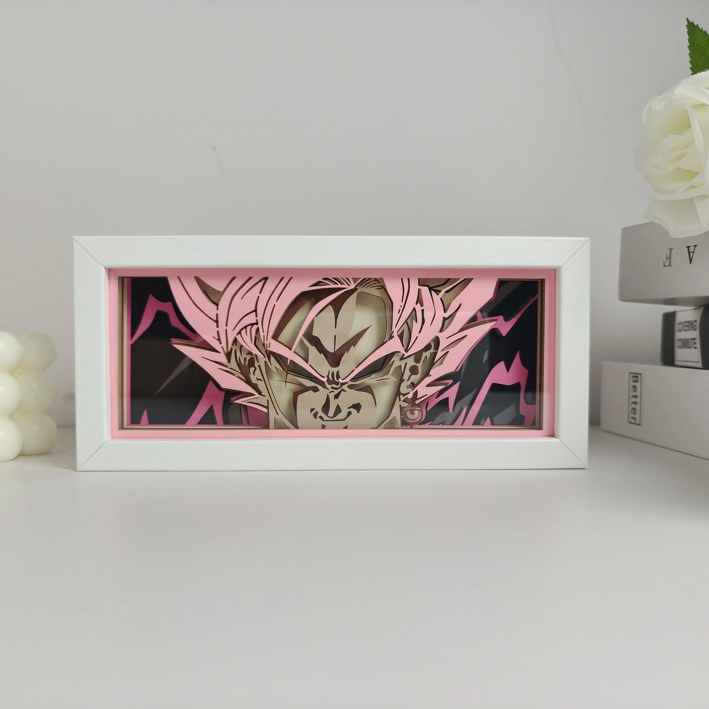 Veilleuse LED 3D Goku & Vegeta – Dragon Ball Z rechargeable par USB