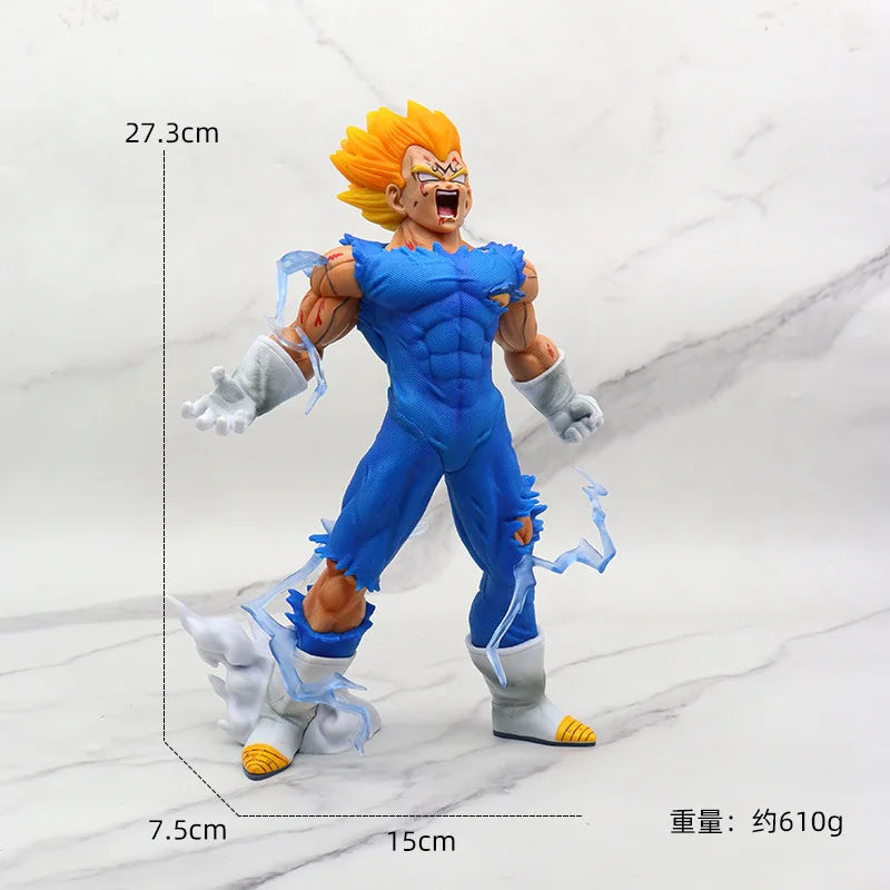 Majin Vegeta Super Saiyan 28cm Collectible Figure – Premium DBZ GK Statue Gift