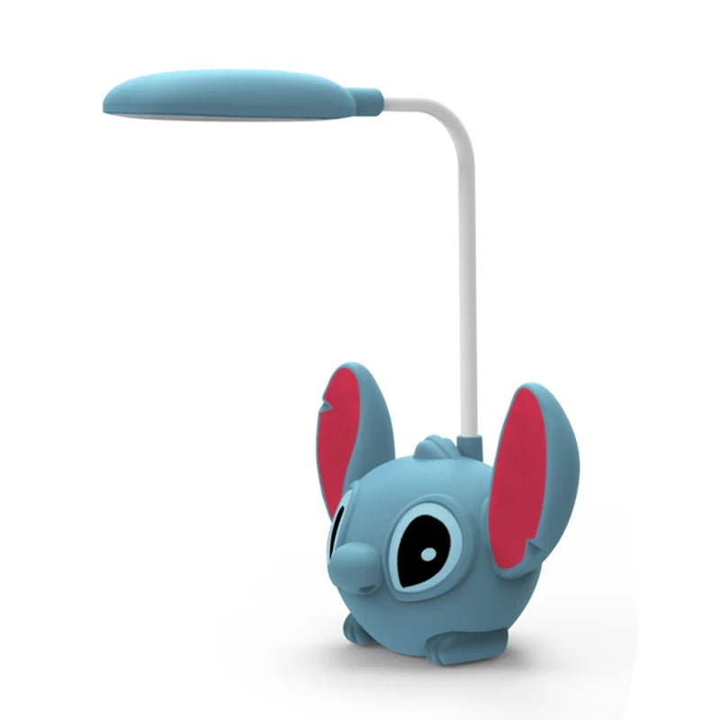 Lampe de bureau LED Disney Stitch – Lampe USB pliable et taille-crayon