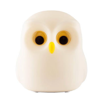kids night light, owl night lamp, children bedroom lamp, cute night light