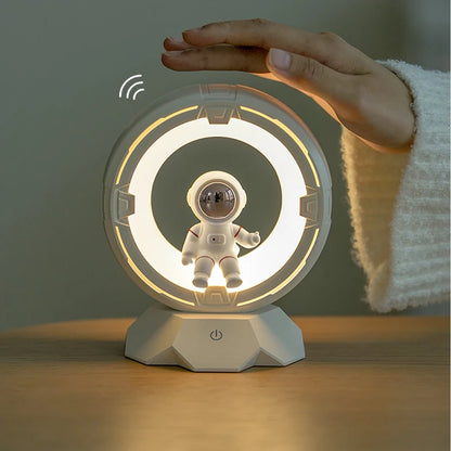 Creative Astronaut LED Table Lamp – Rechargeable Touch Dimmable Night Light for Children