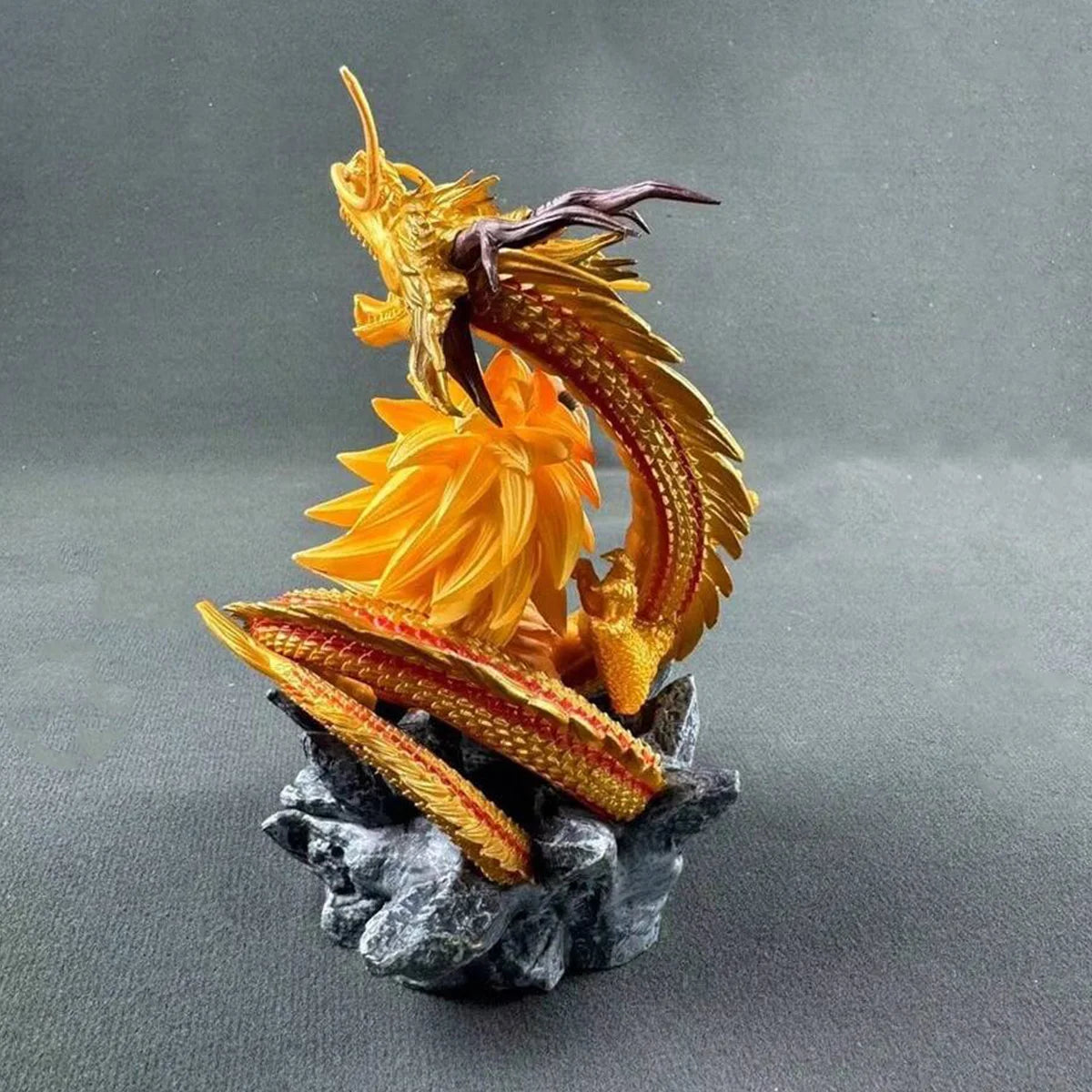 Figura de PVC de 14 cm de Goku SSJ3 de Dragon Ball Z (versión Q) – Modelo de colección de anime 