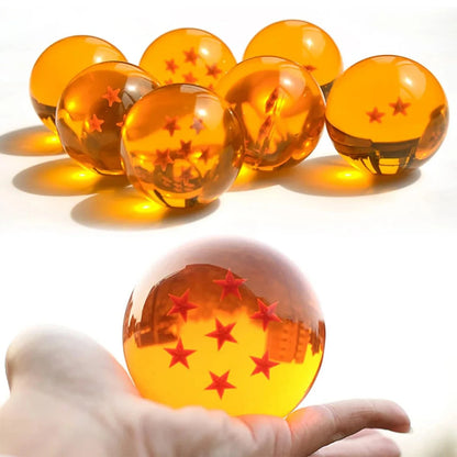 Dragon Ball Z Star Crystal Ball 3.5cm – Iconic Anime Desktop Ornament for Collectors