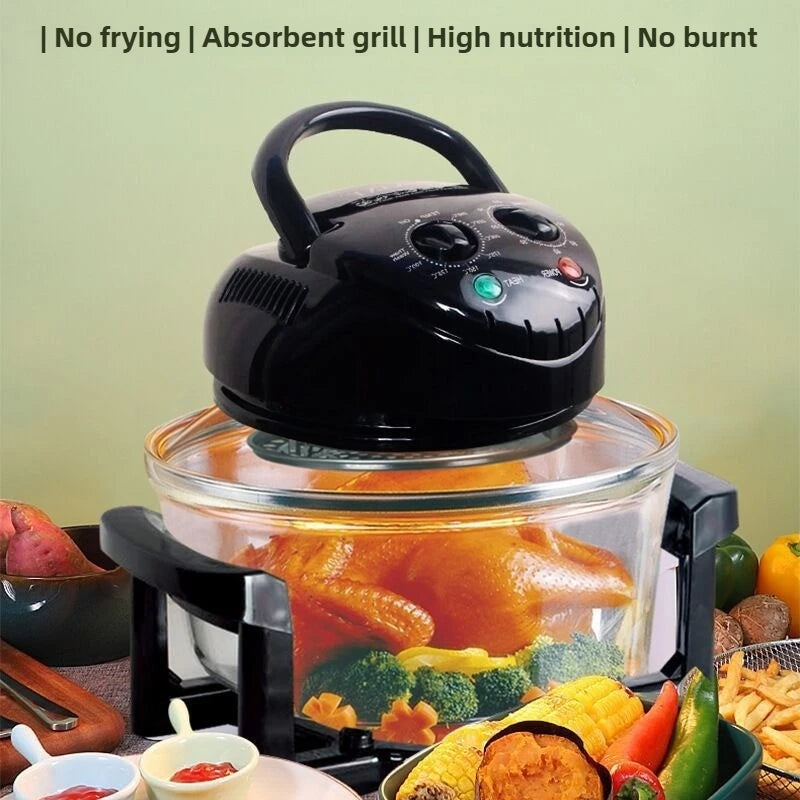 Large 12L Air Fryer – Oil-Free Electric Oven for Chips & Family Meals