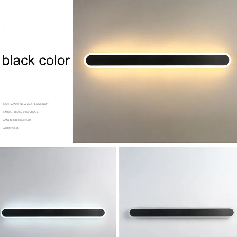 Modern Waterproof LED Wall Light – Aluminium IP65 Exterior Porch & Garden Lamp