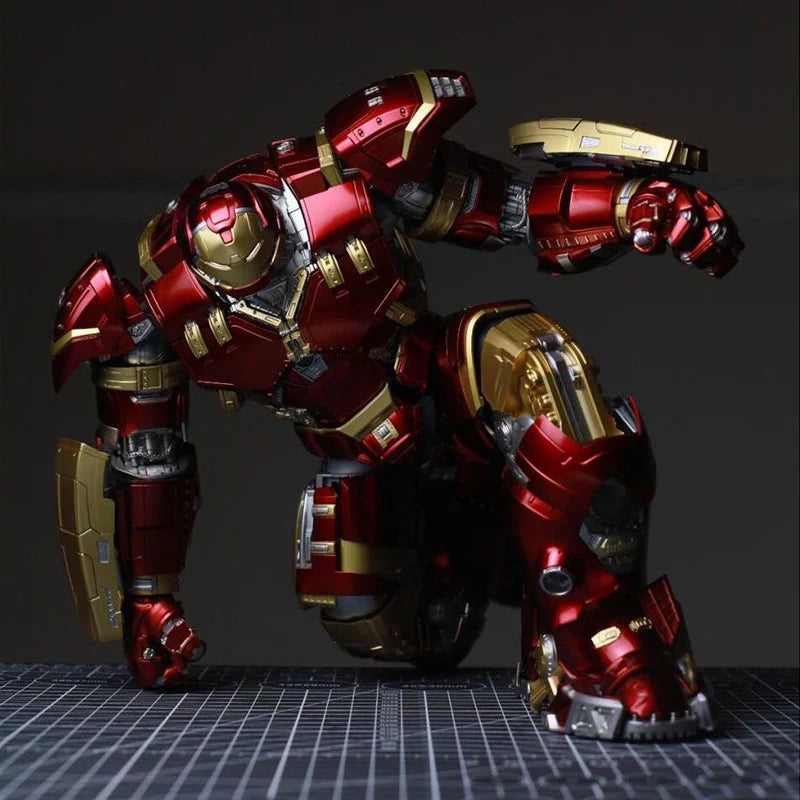 Figura LED de 45 cm con armadura anti-Hulk de Marvel: un juguete coleccionable premium para niños. 
