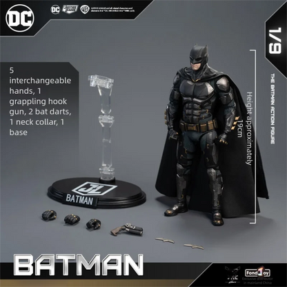 Figura de acción táctica de Batman de la película DC: juguete coleccionable para niños y fans 