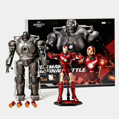 Marvel Iron Man MK4/MK6 Suit-Up Gantry LED Model