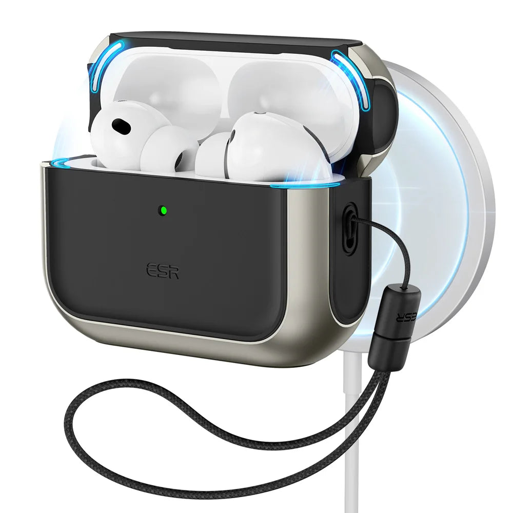 Estuche ESR Premium resistente a caídas para AirPods Pro de 3.ª generación (modelo 2025)