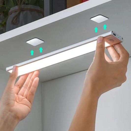 SmartGlow Motion Sensor LED Night Light – Wireless Indoor & Under-Cabinet Lighting