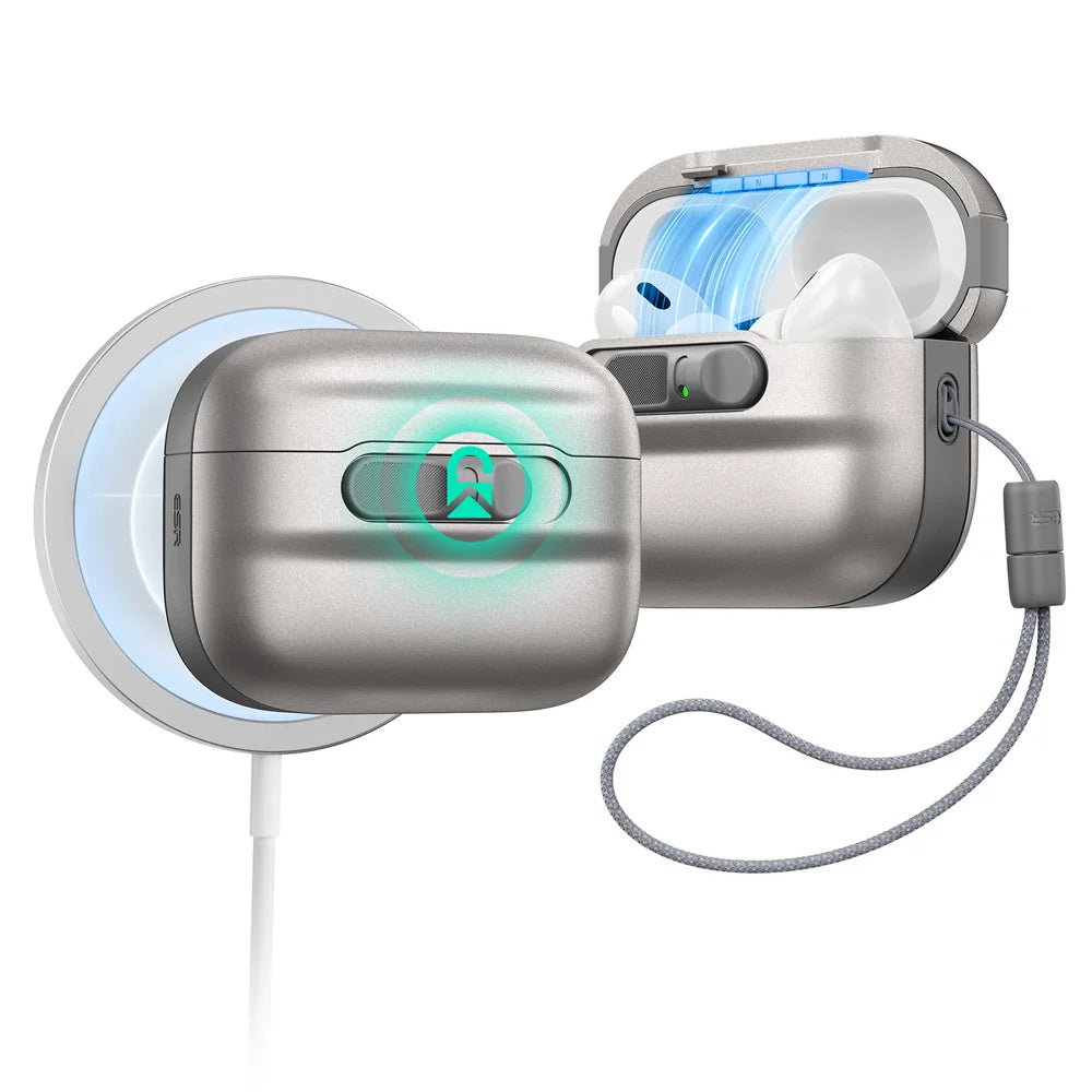Estuche ESR Premium resistente a caídas para AirPods Pro de 3.ª generación (modelo 2025)