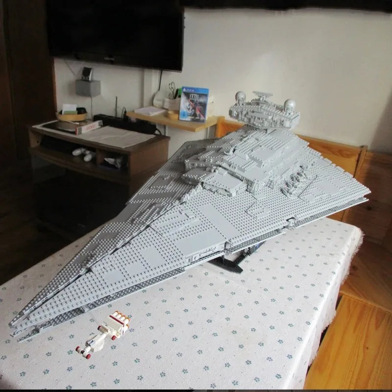 Imperial Navy Star Destroyer Display Model – Galactic Empire Home Décor Collectible