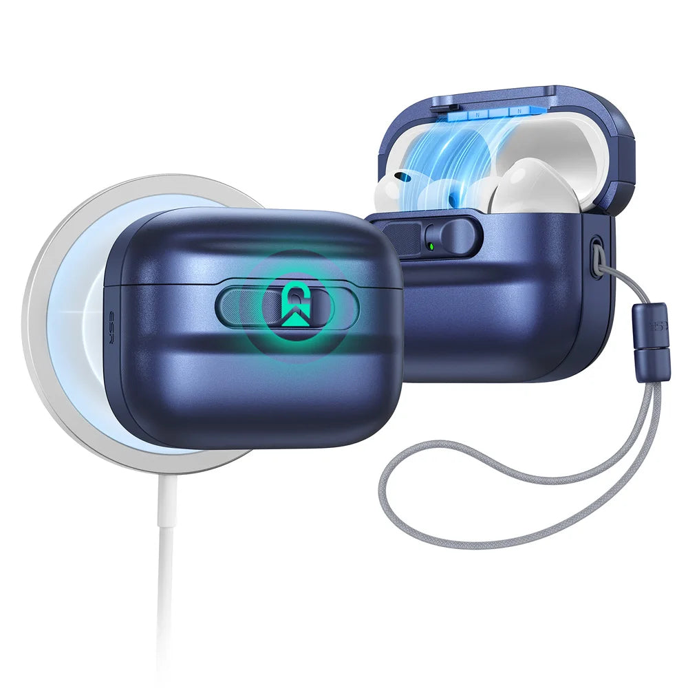 Estuche ESR Premium resistente a caídas para AirPods Pro de 3.ª generación (modelo 2025)