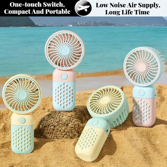 Nouveau ventilateur de charge portable 2025 – Mini USB Pocket Breeze