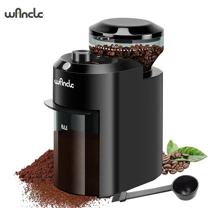 Precision Burr Coffee Mill – Adjustable Conical Grinder 28 Levels