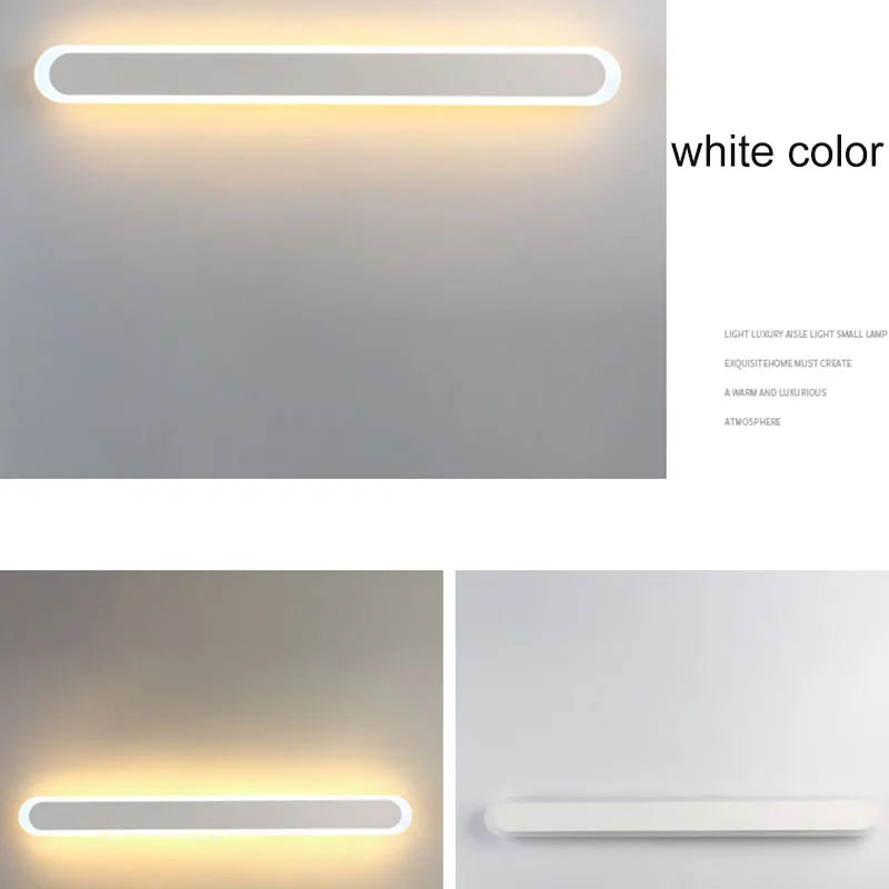 Modern Waterproof LED Wall Light – Aluminium IP65 Exterior Porch & Garden Lamp