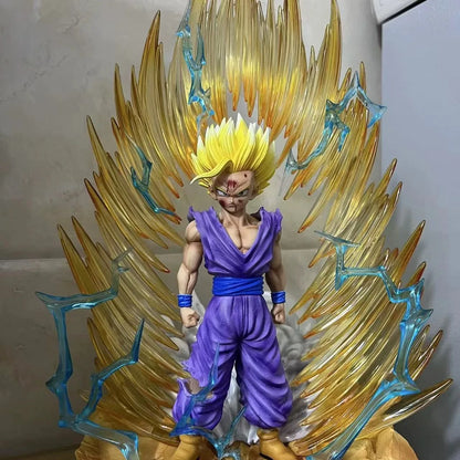 Super Saiyan 2 Gohan Luminous Statue – Replaceable Parts Anime Collectible Gift for Fans