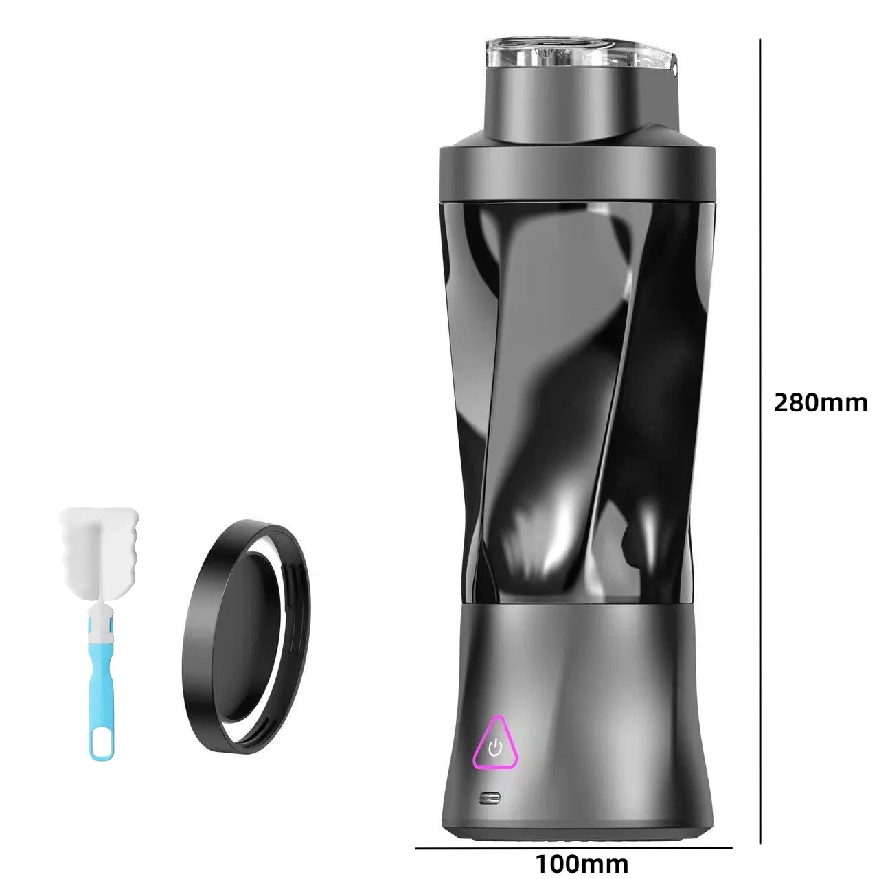 Portable Electric Juicer Blender – 700ml USB Rechargeable Smoothie Cup