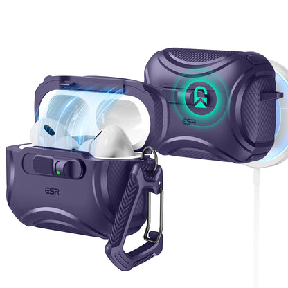 Estuche ESR Premium resistente a caídas para AirPods Pro de 3.ª generación (modelo 2025)