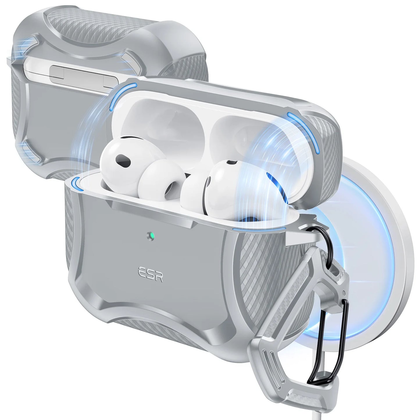Estuche ESR Premium resistente a caídas para AirPods Pro de 3.ª generación (modelo 2025)