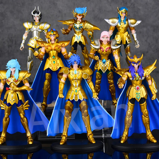Saint Seiya Gold Saints 18cm Collectible Figures – Kanon & Hyoga Anime Gift Set