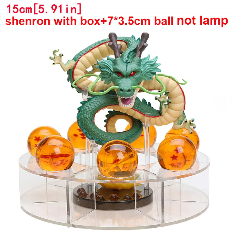 Dragon Ball Shenlong LED Lamp & Goku Figure – Premium Anime Collection Gift
