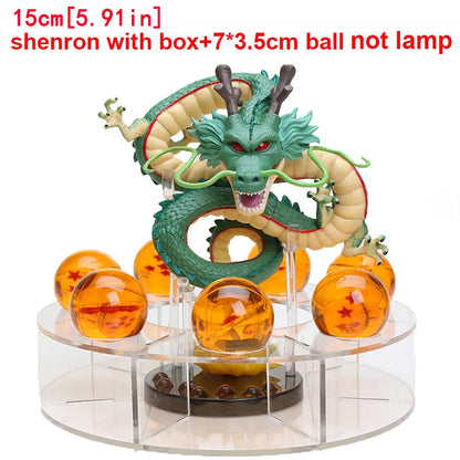 Dragon Ball Shenlong LED Lamp & Goku Figure – Premium Anime Collection Gift